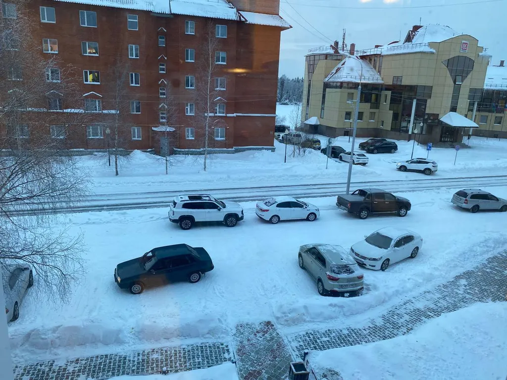 Уютная однокомнатная квартира в центре города с видом на речку