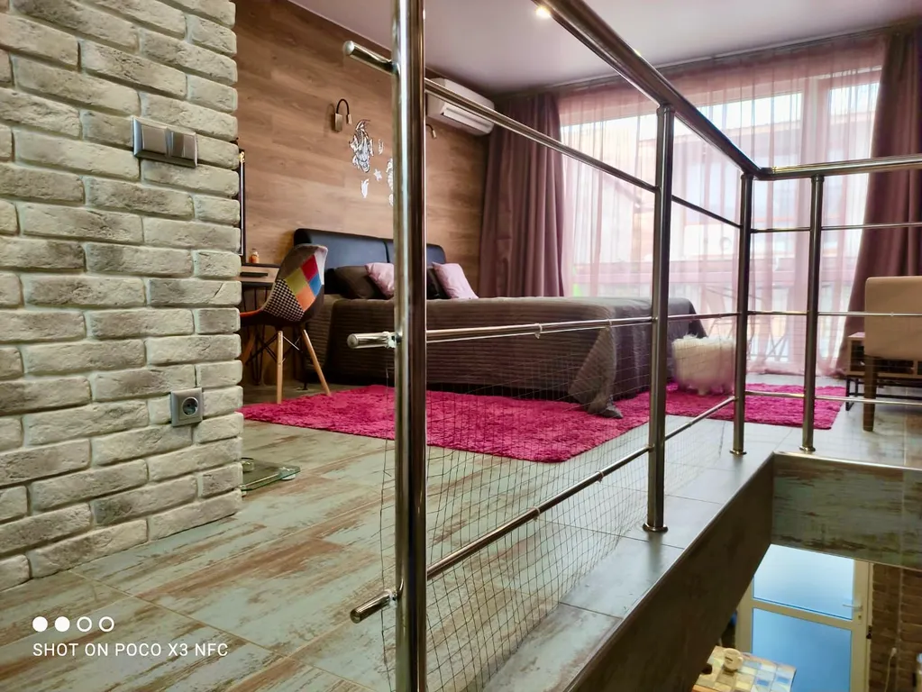 Двухуровневая квартира в Коктебеле с кондиционером недалеко от моря