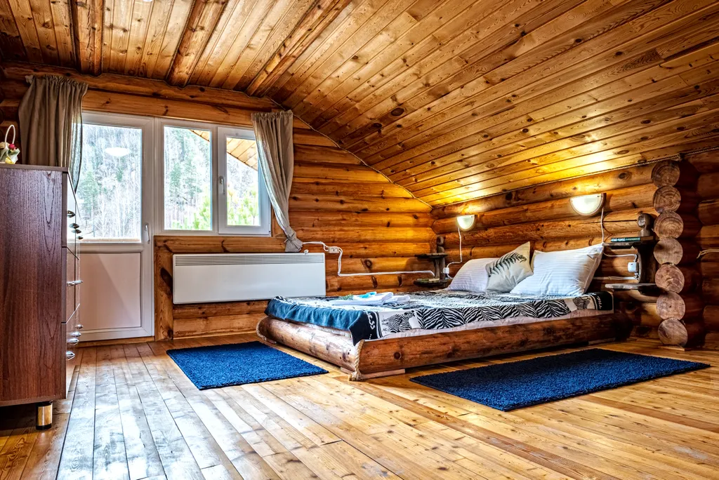 Double Delux Room с двуспальной кроватью и балконом