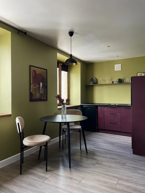 Стильные апартамент с видом на Театральную площадь