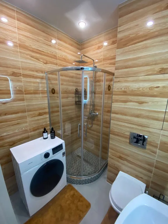 Квартира у Сити-молла с видом на рассвет и горы