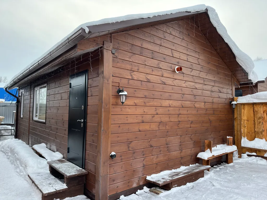 Доик для отдыха с баней и чаном