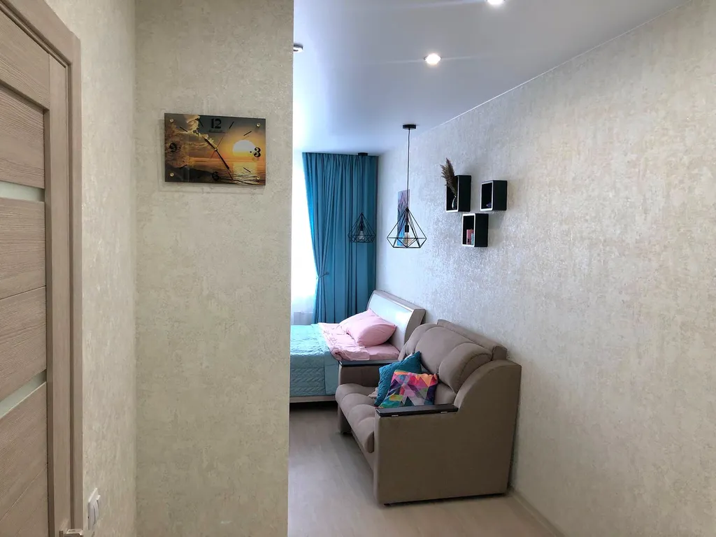 Уютная квартира-студия в железнодорожном районе