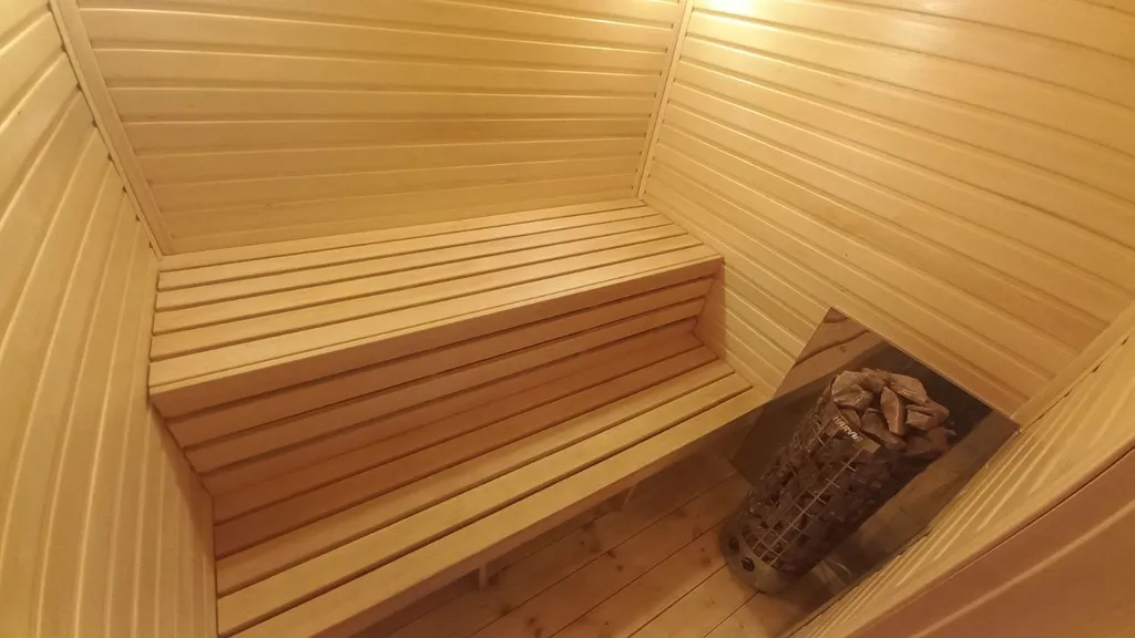 Дом с сауной на краю леса