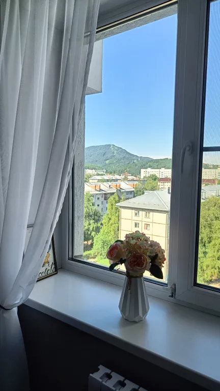 Уютная квартира с панорамным видом на горы