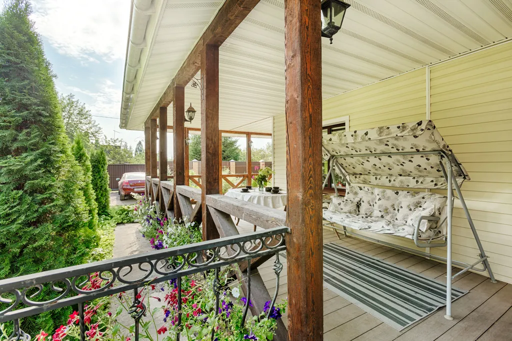 Дом с удобствами и шикарным садом для полноценного отдыха