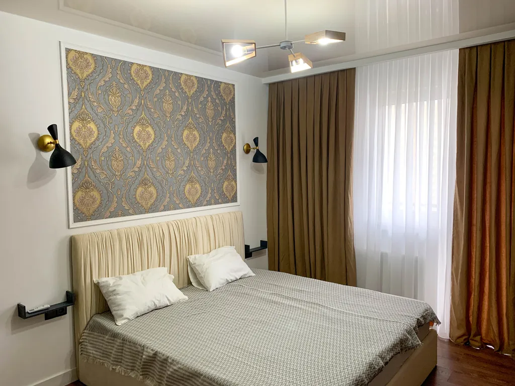 Апартаменты с видом на горы и реку