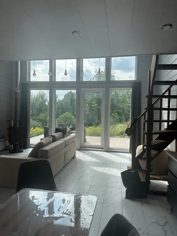 Коттедж Новый дом, барнхаус с баней и чаном на природе — Шумилово