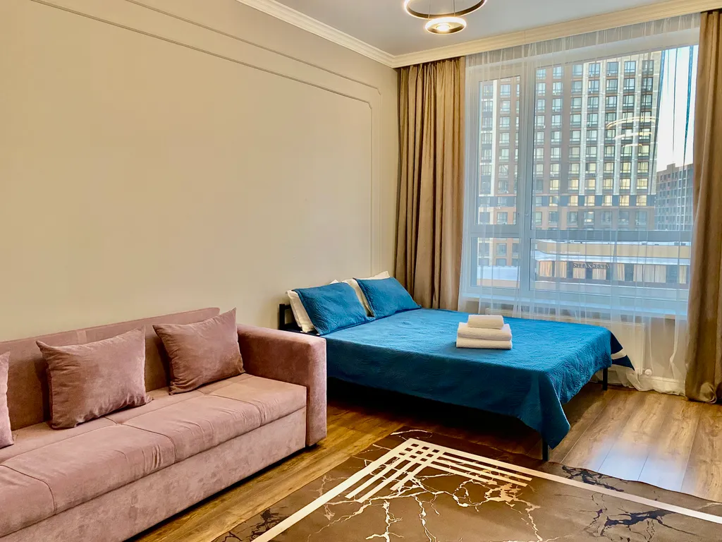 Квартира Центр левого берега Хан шатыр, ЖК Sat city. — аренда посуточно в Астана (Нур-Султан)