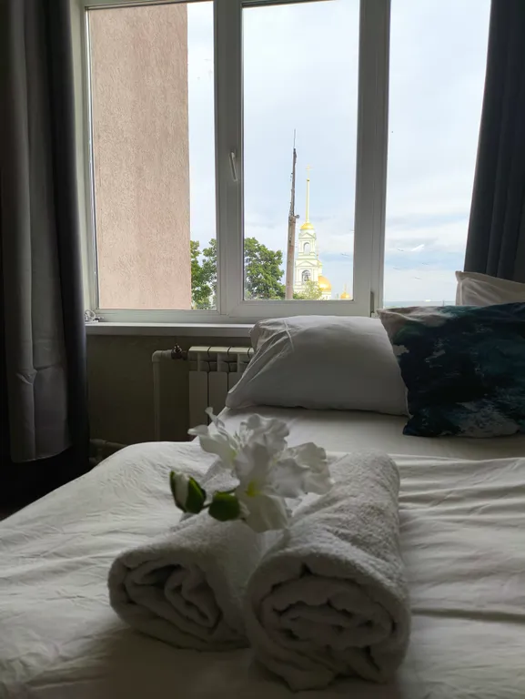 Уютная студия с видом на Спасский собор