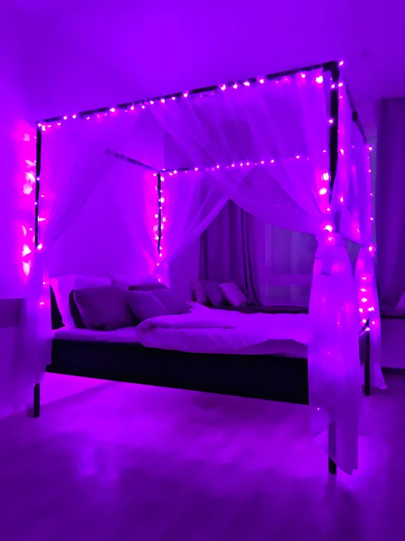 Квартира Квартира Романтичная студия с джакузи и подсветкой в самом центре — Нижний Новгород