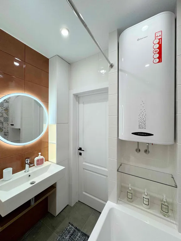 2х-комнатная cтудия по дизайн-проекту в новом ЖК комфорт-класса