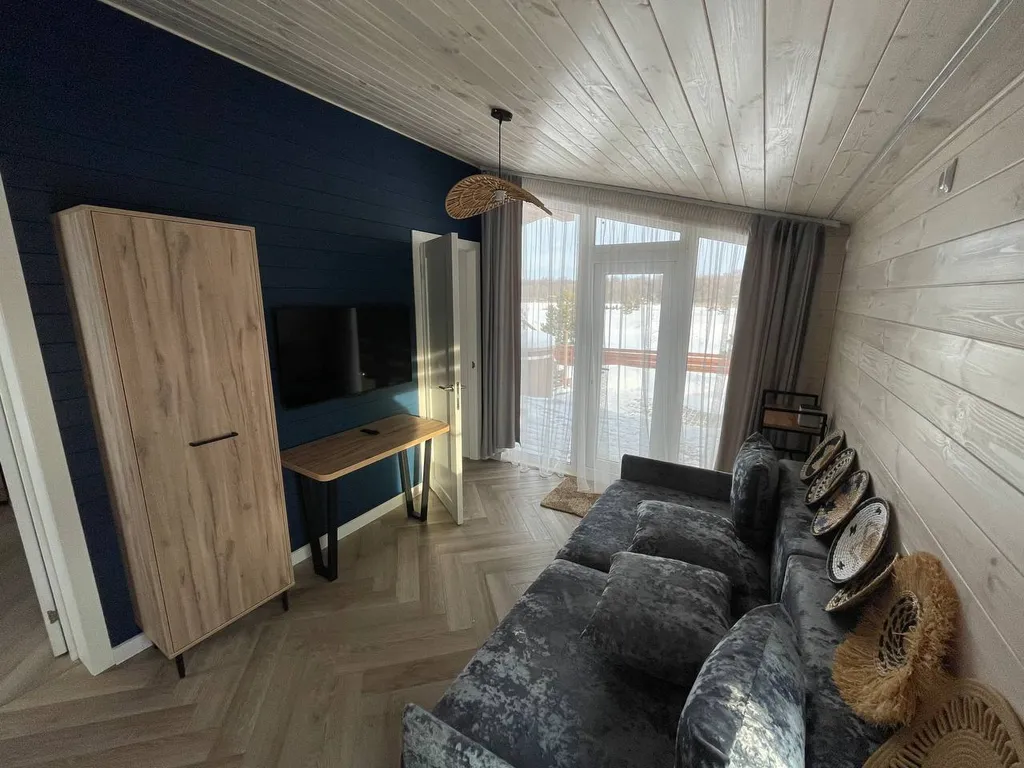 Домик Греция с террасой - барн-хаус с 2 спальнями