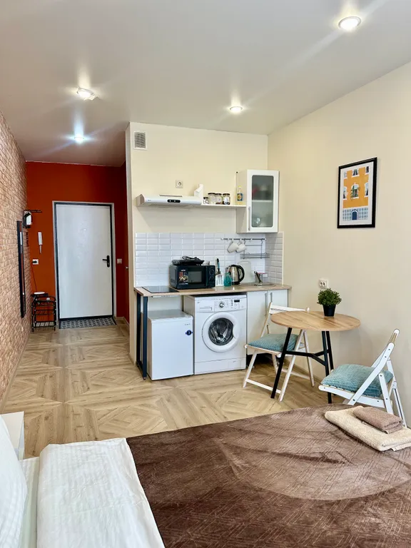 Уютная студия для двоих в новом доме