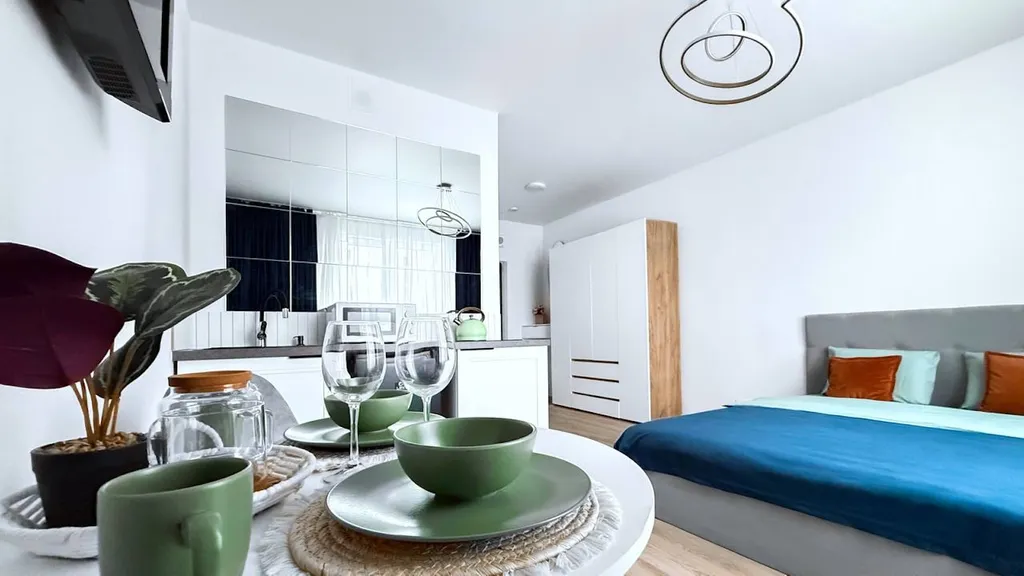 Современная студия для отдыха и командировки