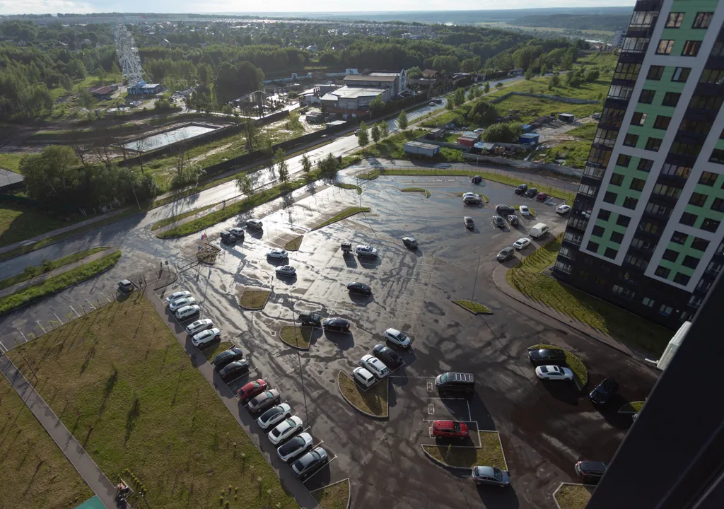 Видовая квартира рядом горнолыжным комплексом, закрытая парковка