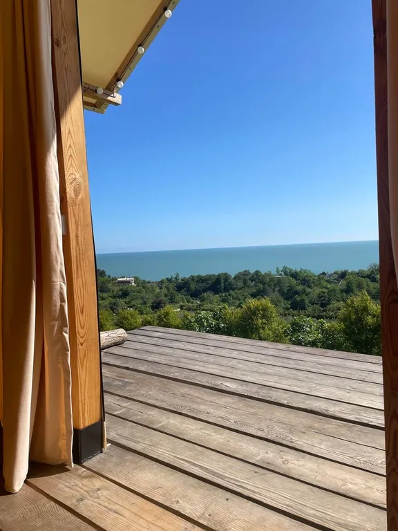 Глэмпинг с видом на море