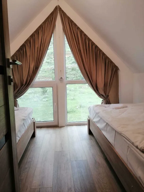 Синий эко-домик