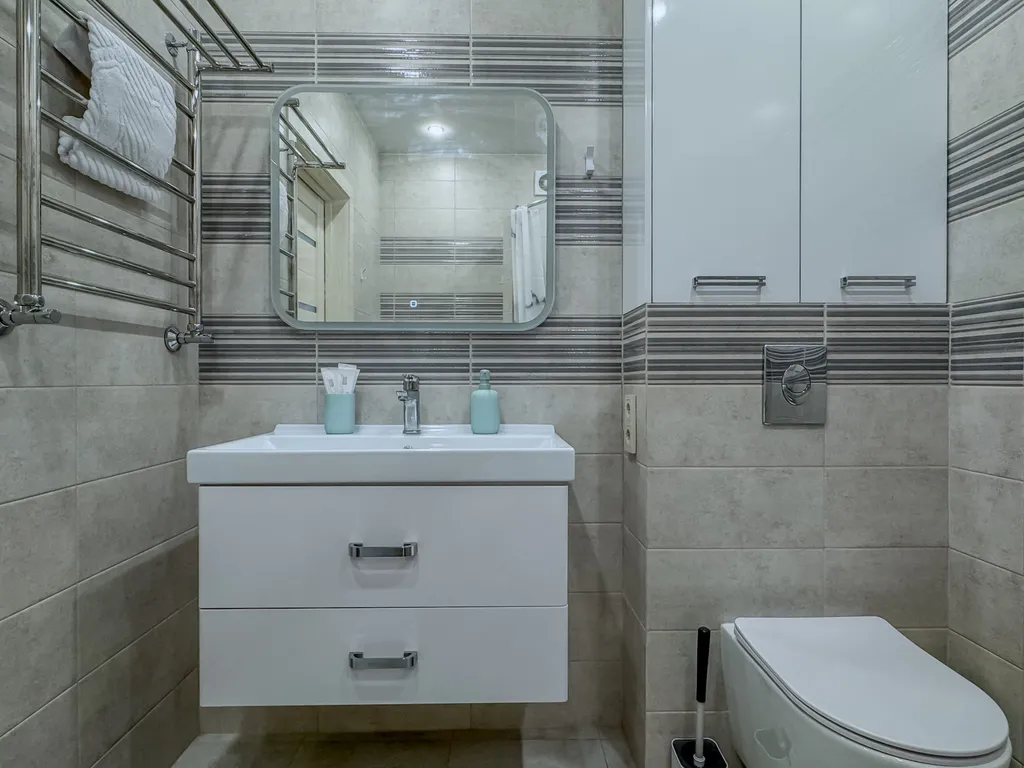 Комфорт для всех – стильная квартира с посудомойкой и smart tv