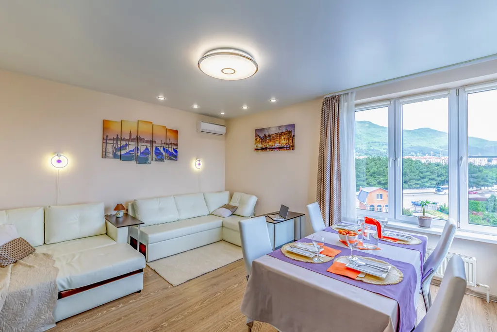 Квартира 2-комнатная семейная квартира с видом на море — Геленджик