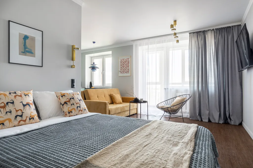 Квартира Новая квартира с шикарным панорамным видом на Рыбную деревню — Калининград