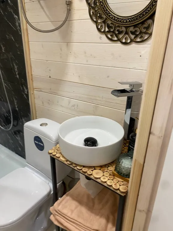 Шале Италия в Таун Хаусе Калинин Двор с ванной с панорамным окном