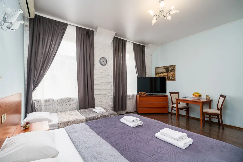 Уютная 1-комнатная квартира на 5 гостей в "Park Lane Inn"