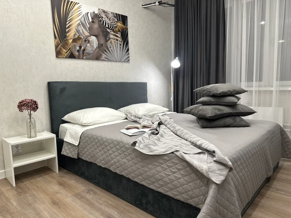 Современная 1-комнатная квартира, район Юбилейный