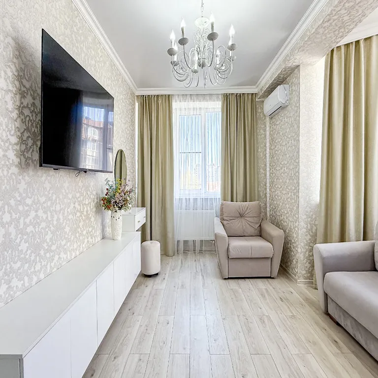 Квартира Чистая и уютная 2-комнатная квартира — Анапа