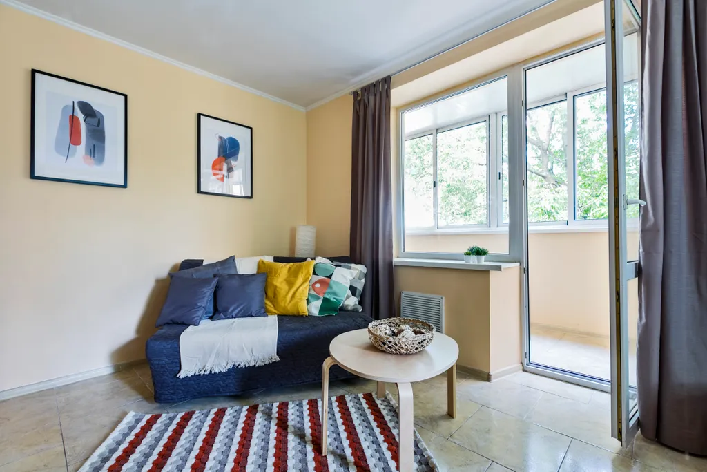 Квартира Квартира 2-room apartment 2 min walk from food mall Depo with parking — Москва