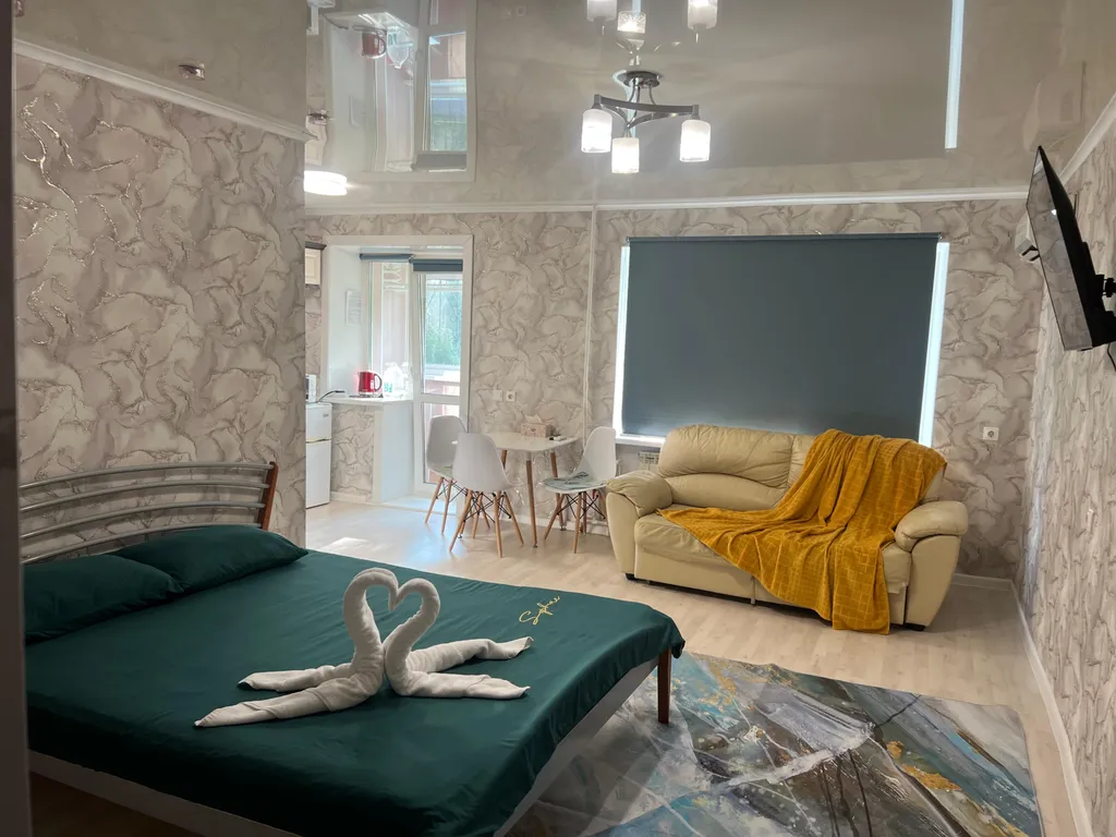 Квартира Квартира Просторная студия в центре Хабаровска — Хабаровск