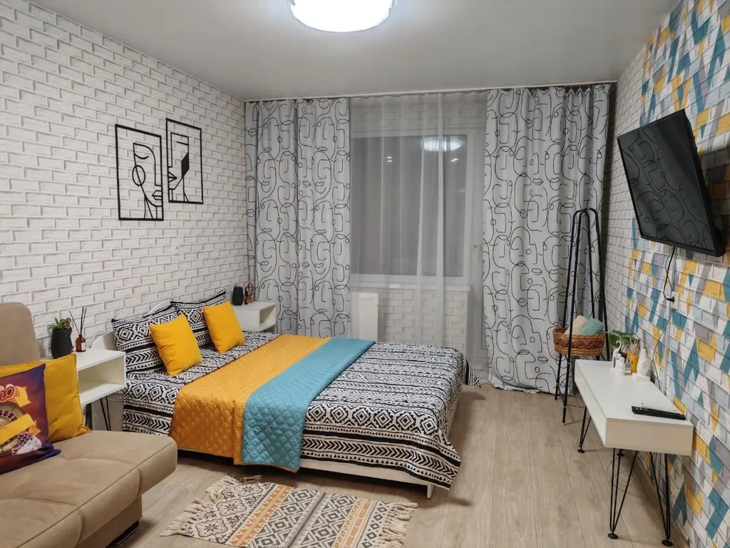 Квартира с красивым видом на спортивный комлекс