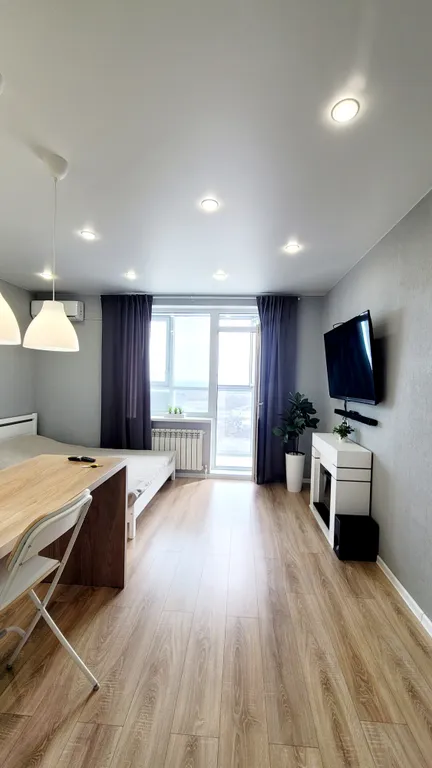 Уютная квартира с камином в новом доме