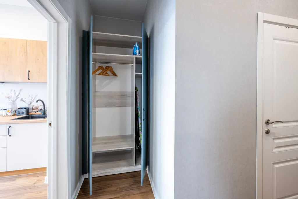 Комфортная квартира с тремя раздельными кроватями