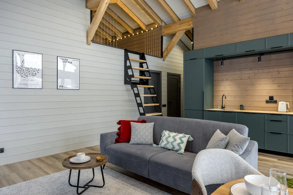 Дом с купелью и сауной