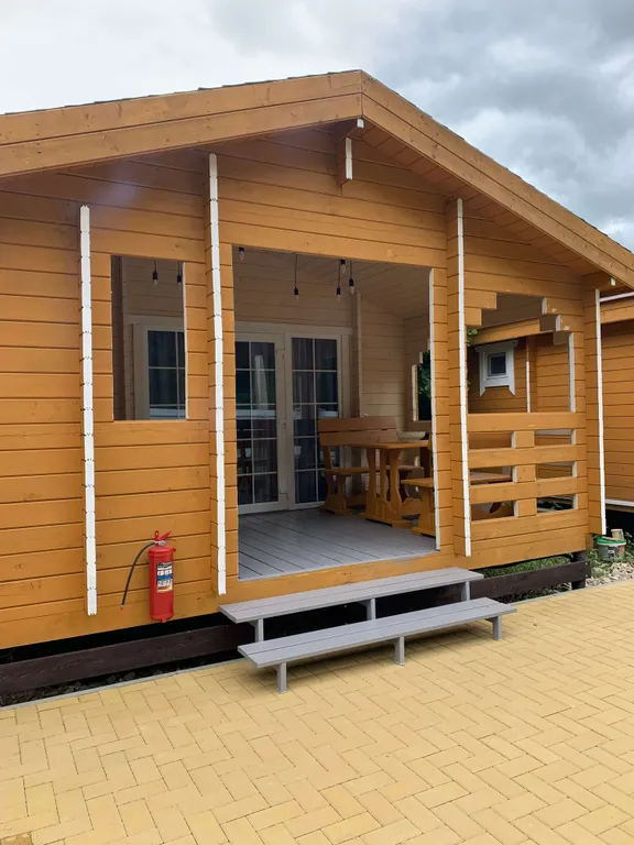 Дом с русской баней, банным чаном, бассейном