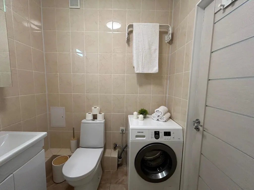 Студия Алма с прекрасным видом на город