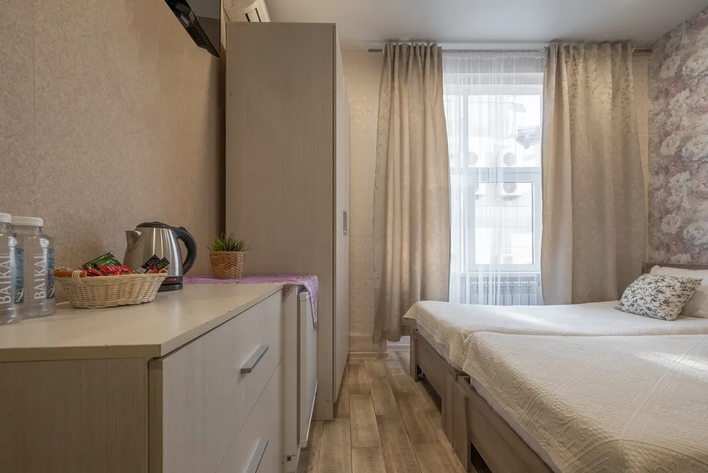 Квартира Небольшой апартамент у Дендрария и Цирка с раздельными кроватями — аренда посуточно в Сочи