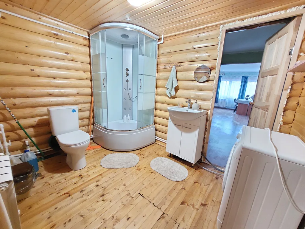 Дом-баня на берегу Оки