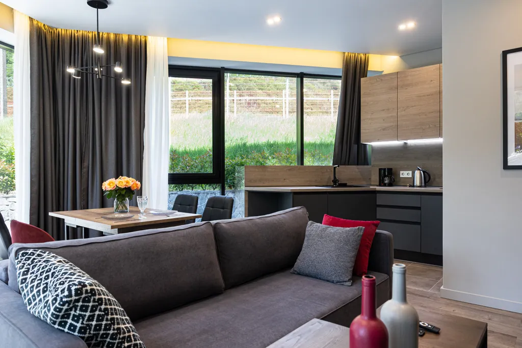 Стильные апартаменты в тихом районе