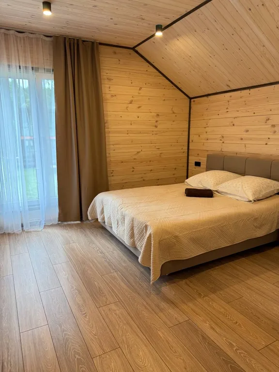 Комфортный дом на компанию с видом на озеро Тургояк