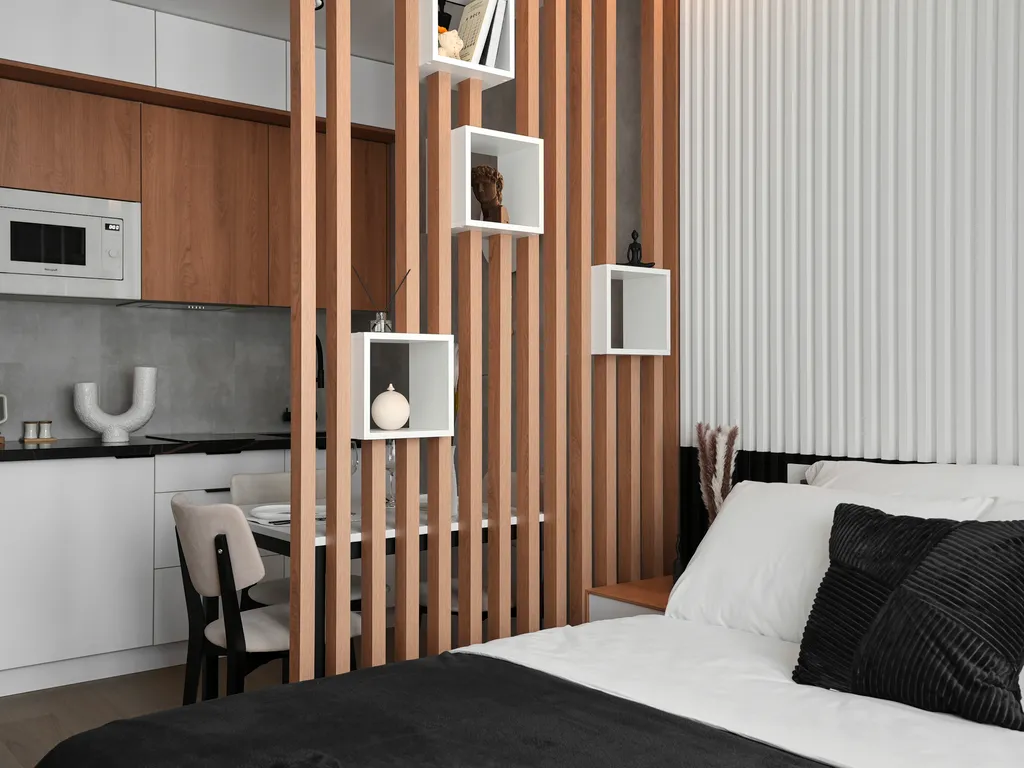 Студия с уникальным колоритом