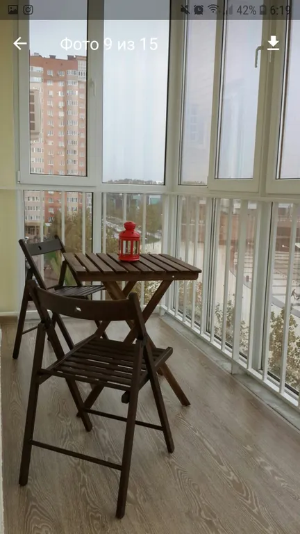 Квартира с панорамным балконом и видом на стадион Краснодар — аренда посуточно в Краснодар