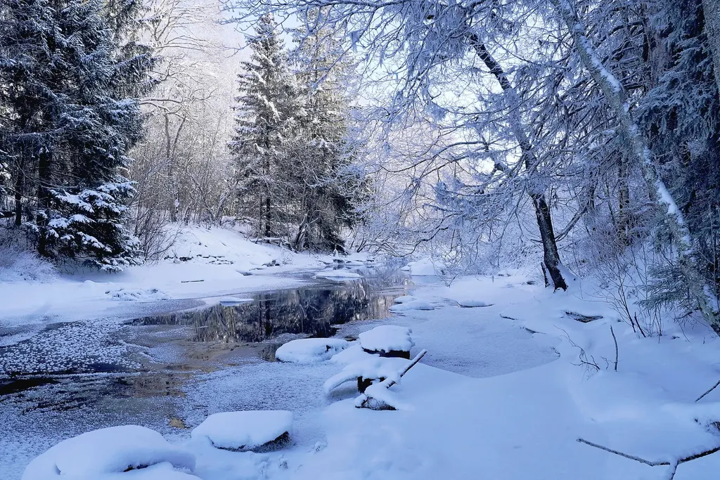 Уютный домик на берегу речки