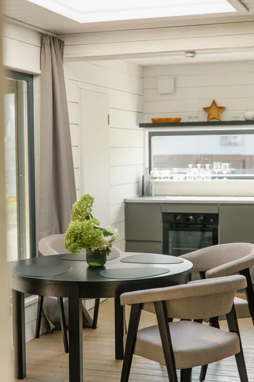 Дом с баней с видом на лес