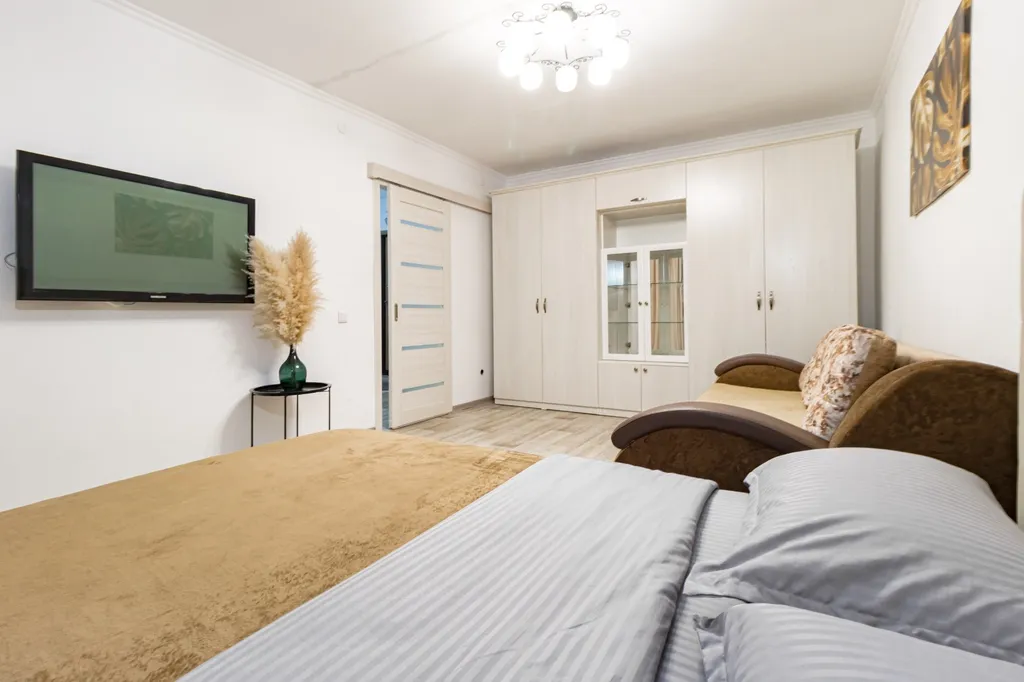 Уютная квартира в новом доме, рядом с рекой — аренда посуточно в Павлодар