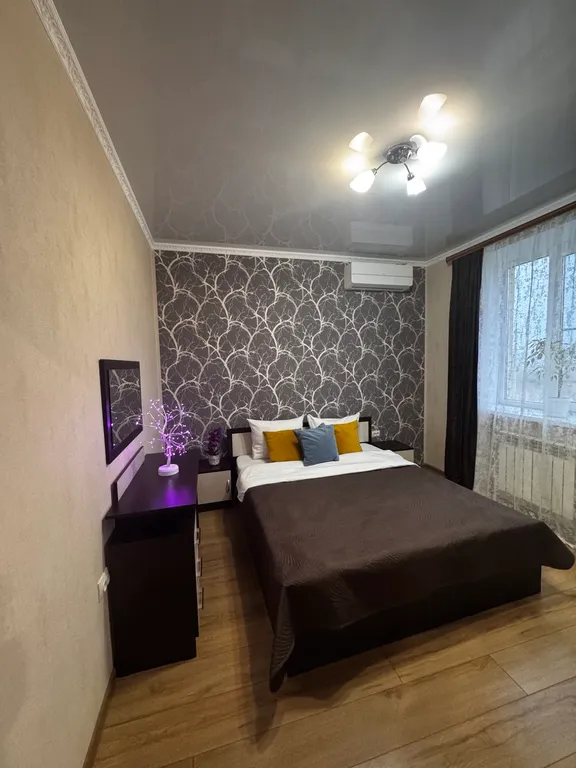 Просторная евродвушка с видом на гору