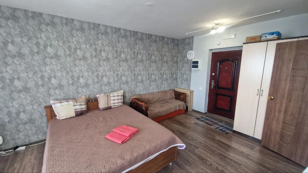 Квартира Студия с шикарным видом на реку Ангару — аренда посуточно в Иркутск