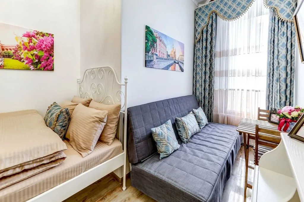 Квартира Квартира Двухуровневая студия вместительностью до 5 человек в центре Петербурга — Санкт-Петербург