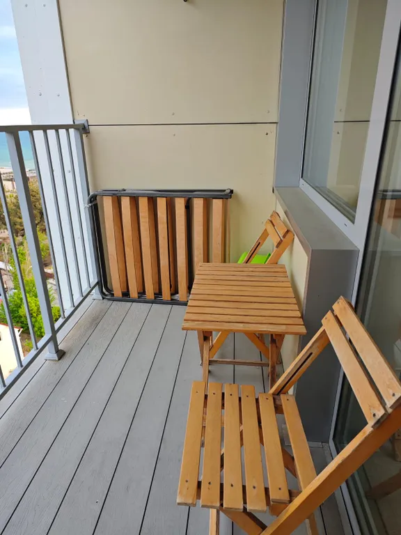 Студия с видом на море